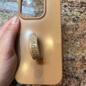 Loopy Case Tan Smartphone Case with Grip and Camera Protection